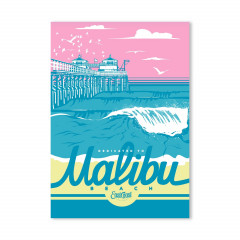 Постер Eastcoast (MALIBU A2)