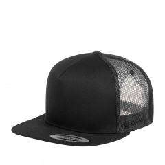 Кепка FlexFit 6005FF NO FOAM Trucker Black