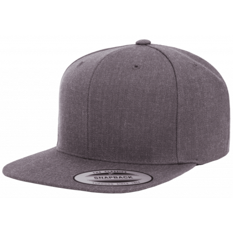 Кепка FlexFit 6089M - Classic Snapback Dark Heather Кепка FlexFit 6089M - Classic Snapback Dark Heather
