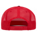Кепка FlexFit 6005FW NO FOAM Trucker Black/White/Red