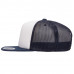 Кепка FlexFit 6005FW NO FOAM Trucker Navy/White/Navy Кепка FlexFit 6005FW NO FOAM Trucker Navy/White/Navy