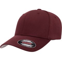 Кепка FlexFit 6277 Wooly Combed Maroon S/M