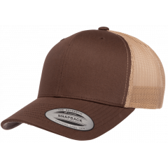 Кепка FlexFit 6606T Retro Trucker - Brown/Khaki