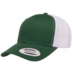 Кепка FlexFit 6606T Retro Trucker - Evergreen/White