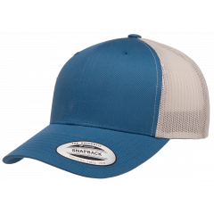 Кепка FlexFit 6606T Retro Trucker - Steel Blue/Silver