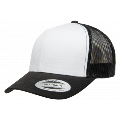 Кепка FlexFit 6606W Retro Trucker - Black/White/Black