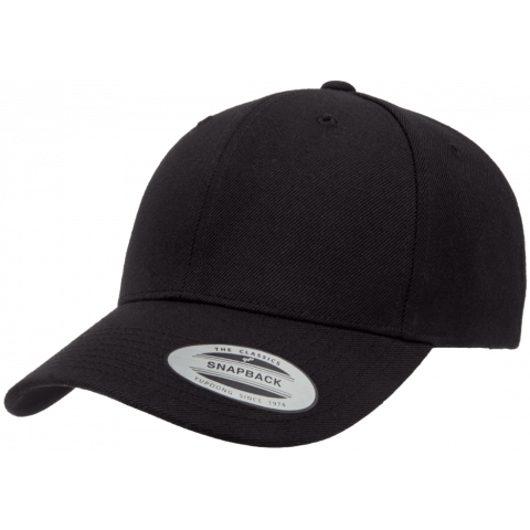 Кепка FlexFit 6789M - Curved Visor Snapback Black Кепка FlexFit 6789M - Curved Visor Snapback Black
