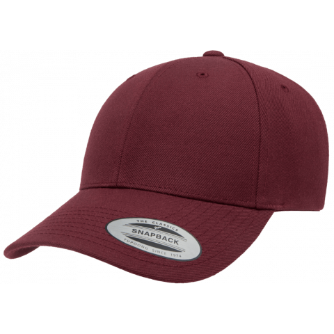 Кепка FlexFit 6789M - Curved Visor Snapback Maroon Кепка FlexFit 6789M - Curved Visor Snapback Maroon