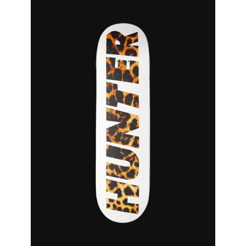 Дека для скейтборда Hunter Leopard White 8.375 Дека для скейтборда Hunter Leopard White 8.375