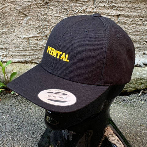 Кепка MentalShop - Curved Visor Snapback Black Кепка MentalShop - Curved Visor Snapback Black