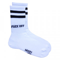 Носки Mogzy Fuck Off White 41-45