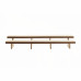 Фингерпарк PARS Stadium Double Bench деревянный верх