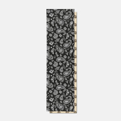 Шкурка для скейтборда dipGRIP Paisley Black