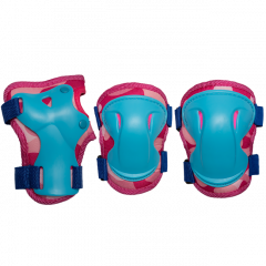 Детский комплект защиты Los Raketos LRС-001 Pink/Blue S