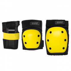 Комплект защиты Los Raketos COMBI LRK-006 Black/Yellow M
