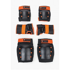 Комплект защиты Los Raketos COMBI LRK-006 Black/Orange L