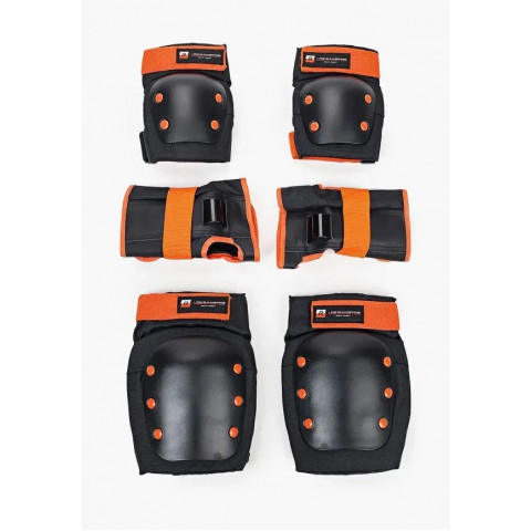 Комплект защиты Los Raketos COMBI LRK-006 Black/Orange L Комплект защиты Los Raketos COMBI LRK-006 Black/Orange L